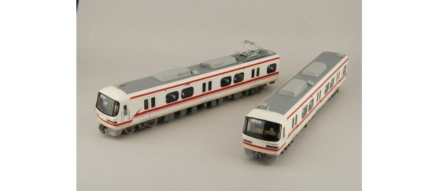 今回の展示品である鉄道模型HOゲージ、名鉄1800系