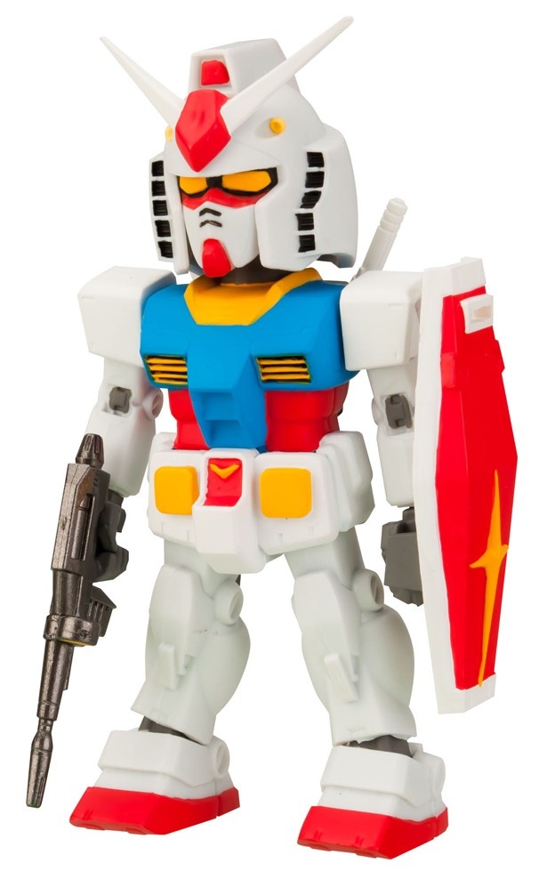 ファーストガンダムのデフォルメフィギュア