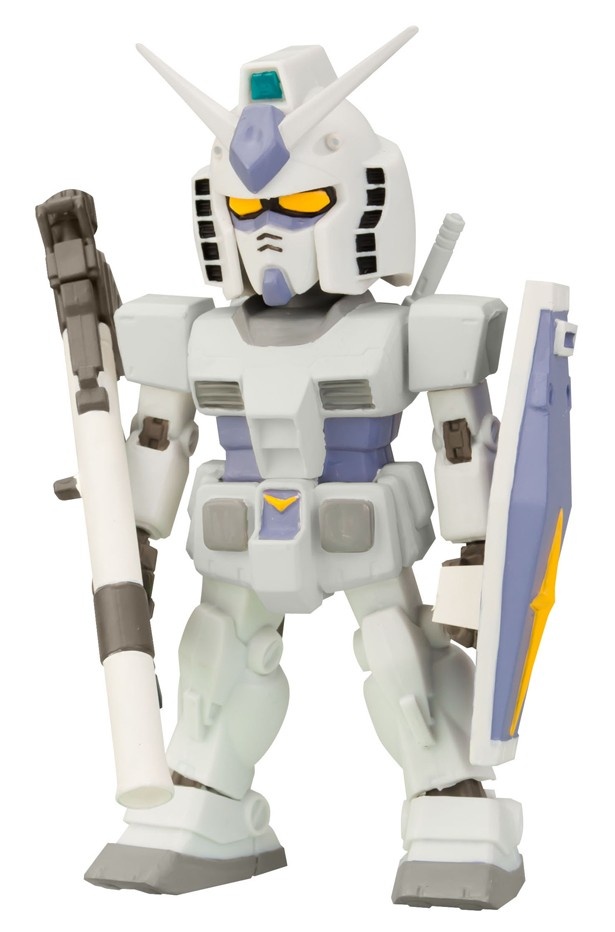 グレーと紫でカラーリングされたG-3ガンダム