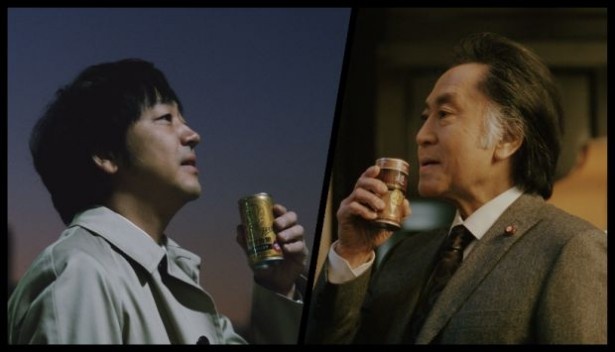 「すべての人に」篇は、「ボス超」と「ボス贅沢微糖」のコラボレーションCM