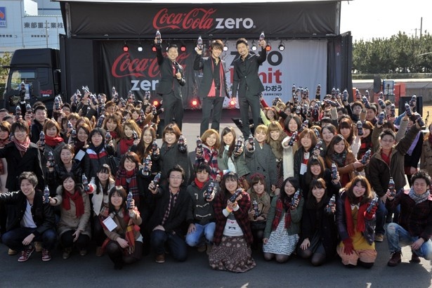 EXILEがコカ・コーラ ゼロと大型タッグ！全国15ヶ所で参加型イベントを開催！