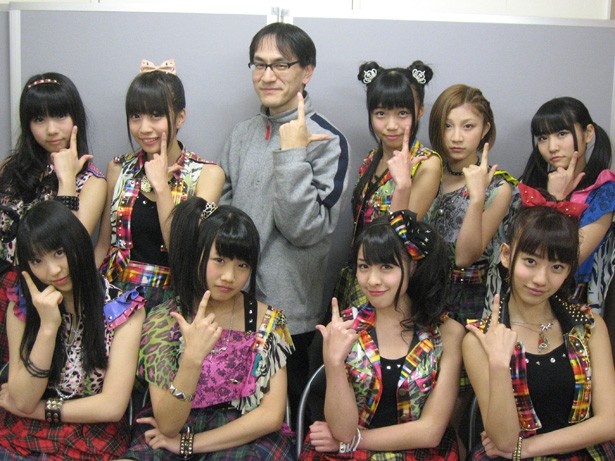 2013年1/27、あべのキューズモール控室にて。
