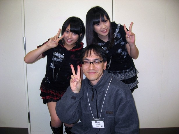 2013年1/20、あべのキューズモールの控室にて。