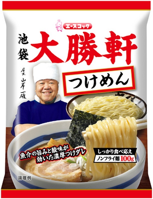 人気つけめん店「池袋大勝軒」の味を即席麺で味わう！
