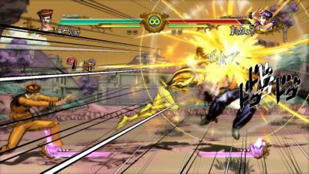 【写真を見る】第8部主人公、東方定助のスタンド攻撃が炸裂！