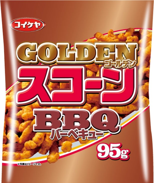「GOLDENスコーン バーベキュー」も全国のコンビニ限定で発売