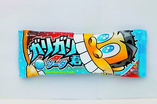 定番の「ガリガリ君ソーダ味」