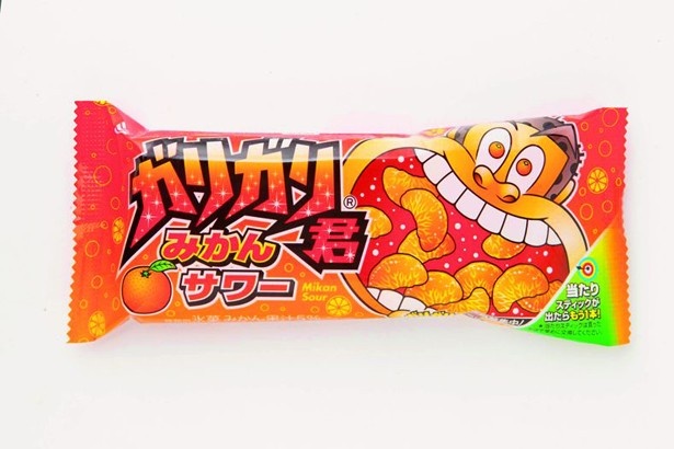 1月下旬より発売された「ガリガリ君みかんサワー」