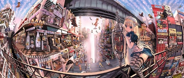 気鋭の絵師、John Hathwayによるライブドローイングも実施