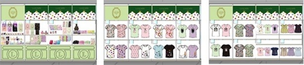 ピンクやグリーンの春らしいパステルカラーを基調とした豊富な柄