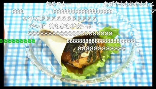 コンテスト中のワンシーン