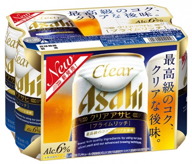 「クリア アサヒ プライムリッチ」6本セットも登場！
