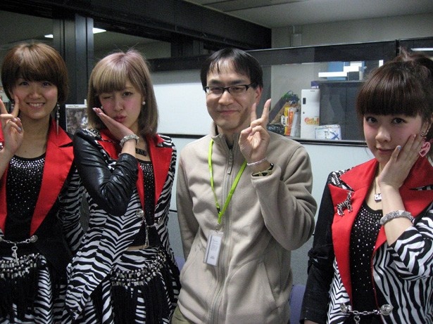 2013年 3月12日、MBSラジオにて。夏焼雅ちゃんのウインクいただきました！