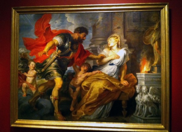 ペーテル・パウル・ルーベンス「マルスとレア・シルヴィア」1616/17年頃