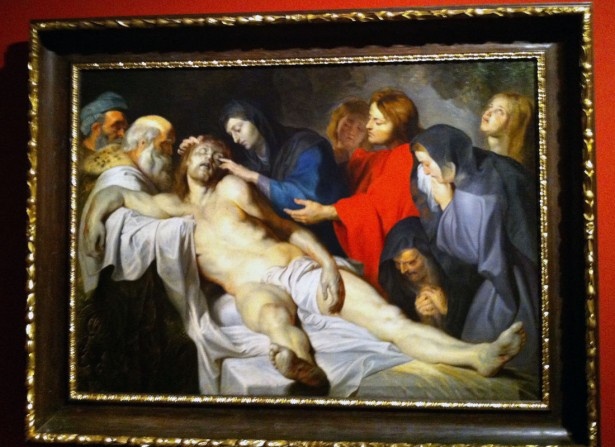 ペーテル・パウル・ルーベンス「キリスト哀悼」1612年頃