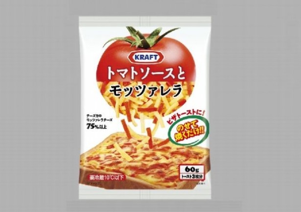 「クラフト トマトソースとモッツァレラ」(メーカー希望小売価格199円・60g)も発売中