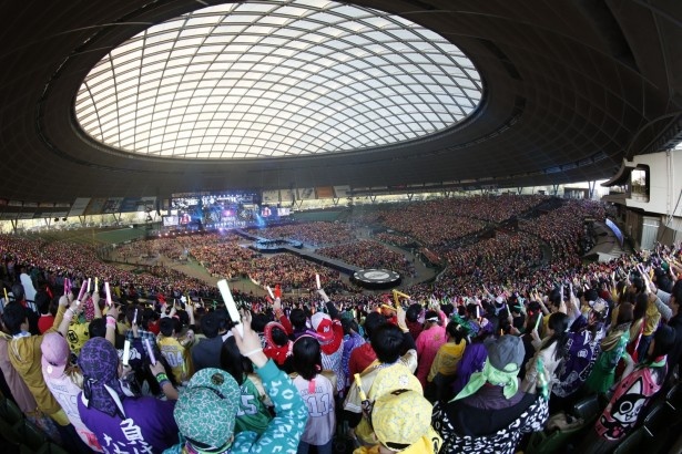 西武ドームには、約3万人が集結した！