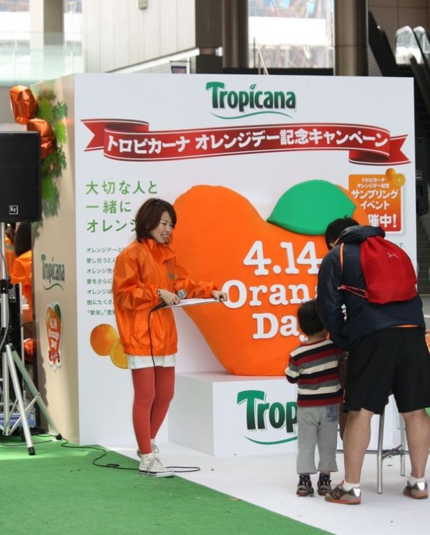 親子で賑わったイベント会場