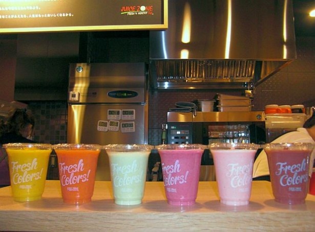 カナダ発「JUICE ZONE」でフレッシュなスムージーを飲んでみた！