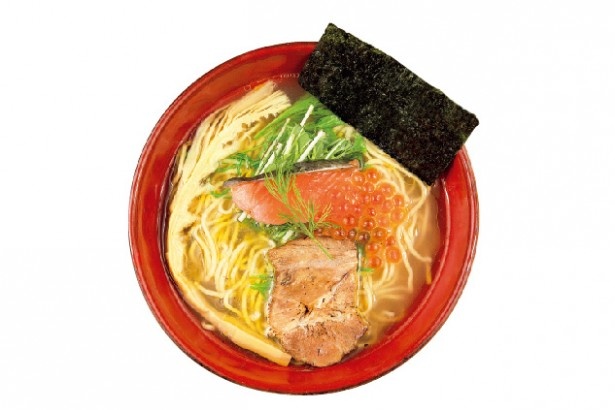 全国ご当地グルメ祭2013より。石狩鮭塩ラーメン(800円)