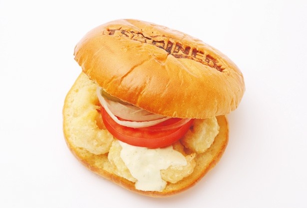 「T's★Diner」の七福シュリンプ バーガー￥714