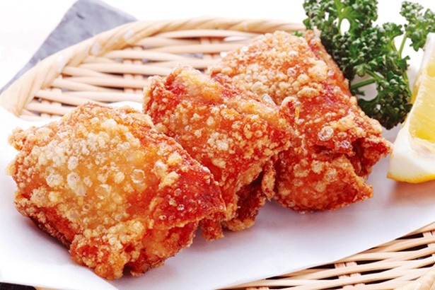 「もも福天神橋店」の もも福からあげ 1パック6～7個入り￥525