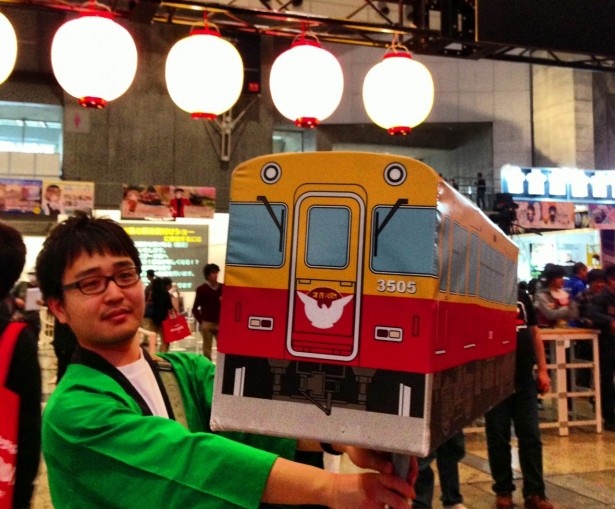 京阪が大人気だった超鉄道エリア