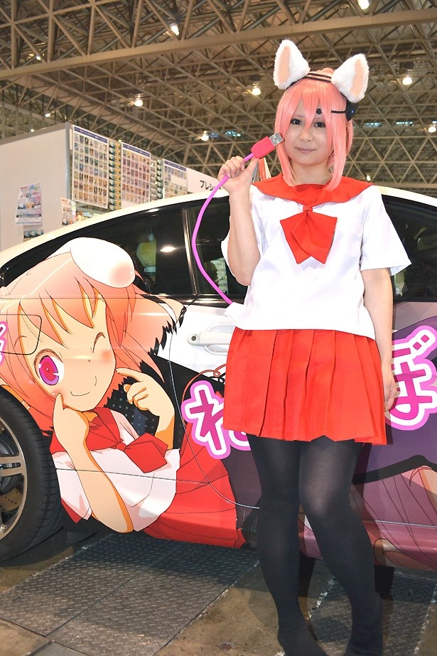 ネコ耳がキュートなレイヤーも登場！