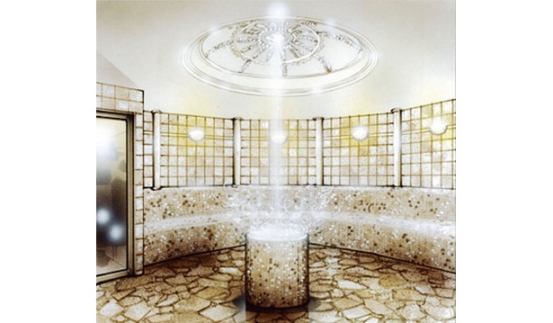 「しこつ湖鶴雅 リゾートスパ水の謌」の浴場