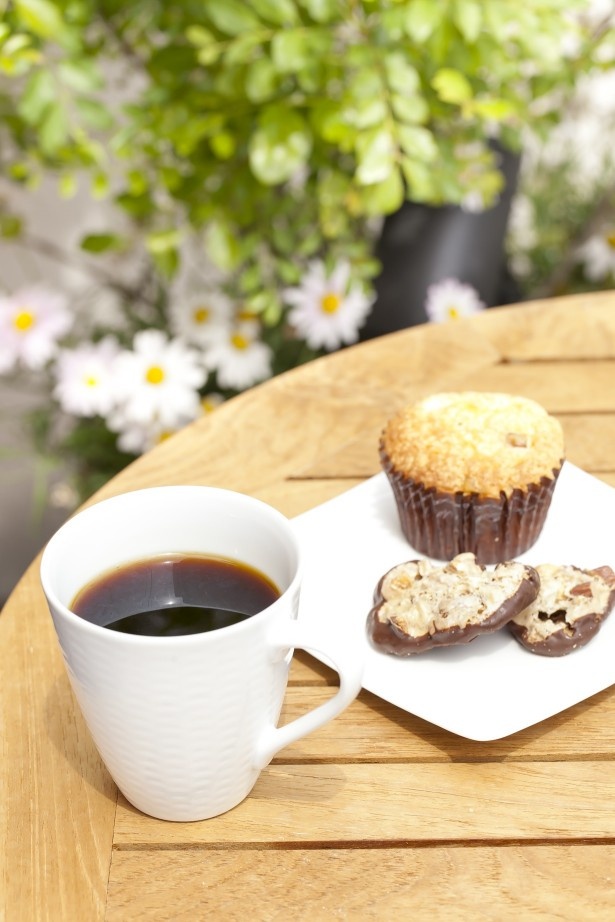 月替わりのコーヒー5種類は一杯ずつハンドドリップ