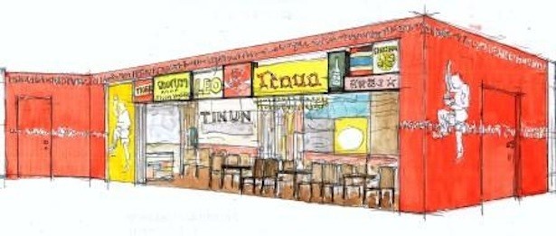 ティーヌンは人気のトムヤムラーメンを筆頭に本場コックが作る本格タイ料理店