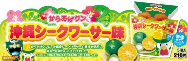 【写真を見る】「からあげクン」が沖縄ヒーロー「琉神マブヤー」と奇跡のコラボ！