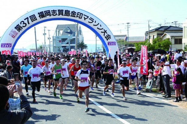 昨年のスタート地点の様子
