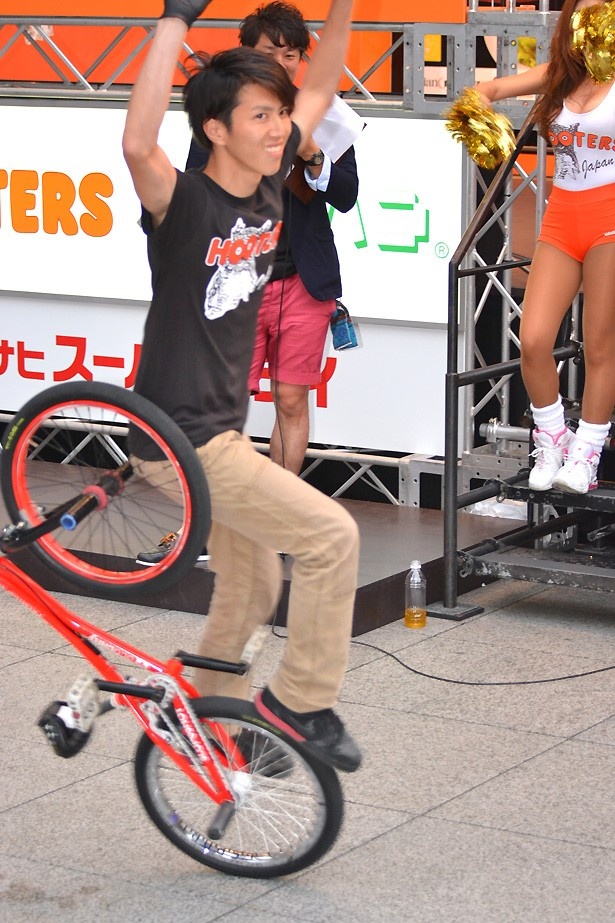 BMXギネス世界記録保持者の池田貴広さん