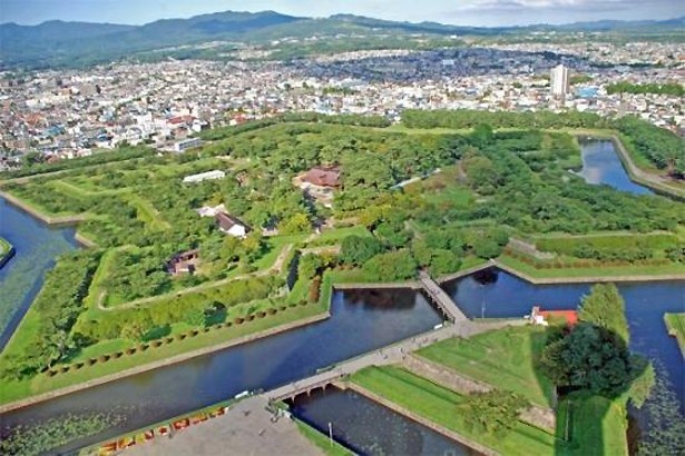 北海道の五稜郭(五稜郭公園)