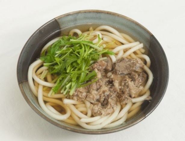近江牛すじ肉ハリハリうどん(750円・1玉)