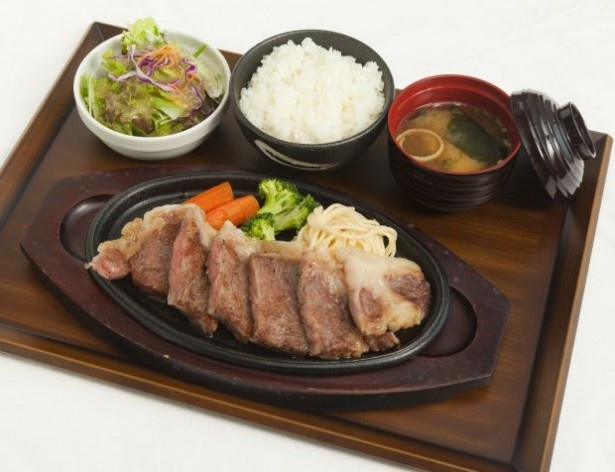近江牛ステーキ膳(3980円)