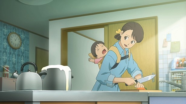 育児に追われ、少し疲れ気味のお母さん