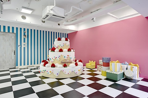 撮影スタジオの1つ、Colorful Dream