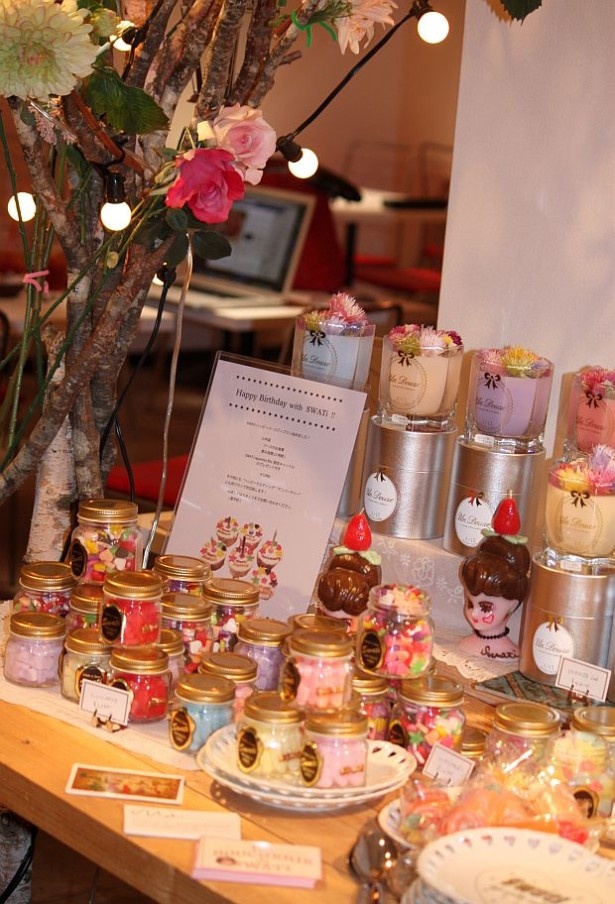 SWATi Japanese BALの物販コーナー