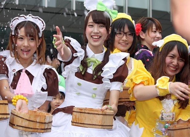 うち水っ娘イベントは大いに盛り上がった