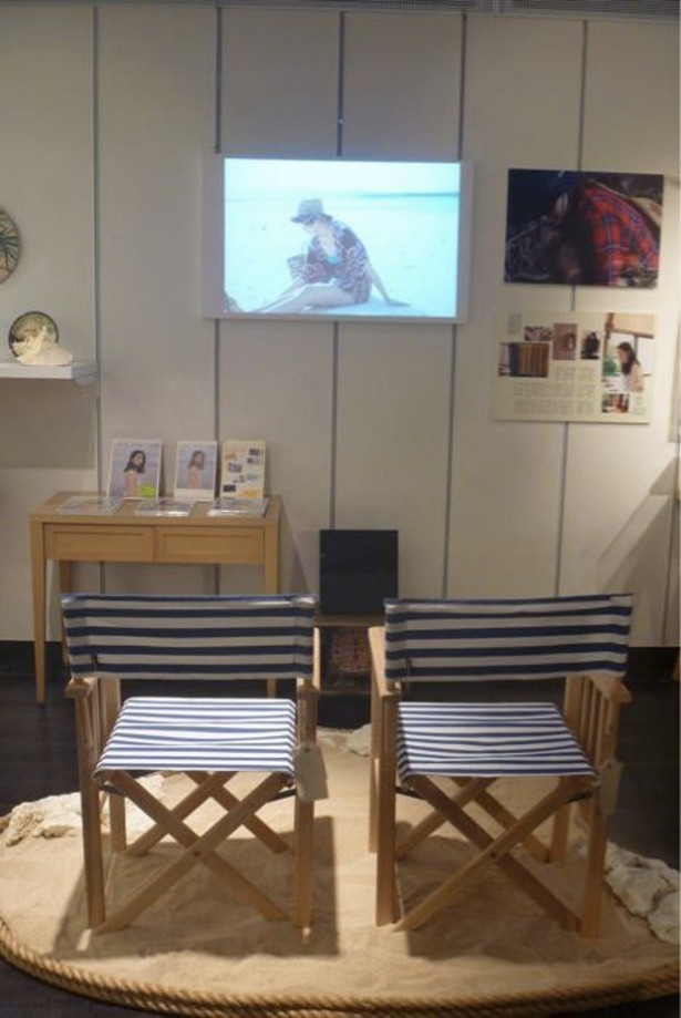 渋谷ロフトでの「島ガール」展