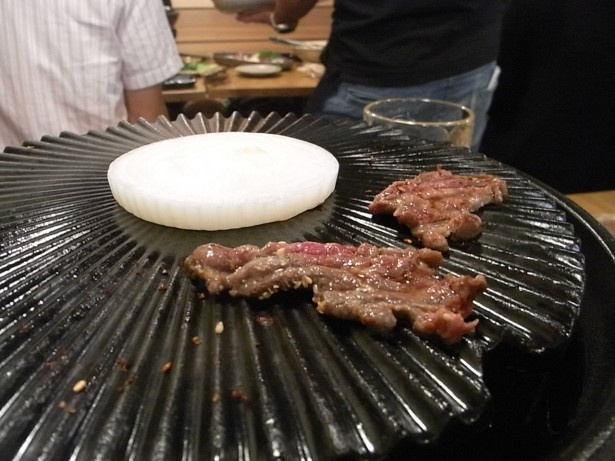 甘味と歯ごたえのある「クラシタ」はこのぐらいの焼き加減が食べごろ