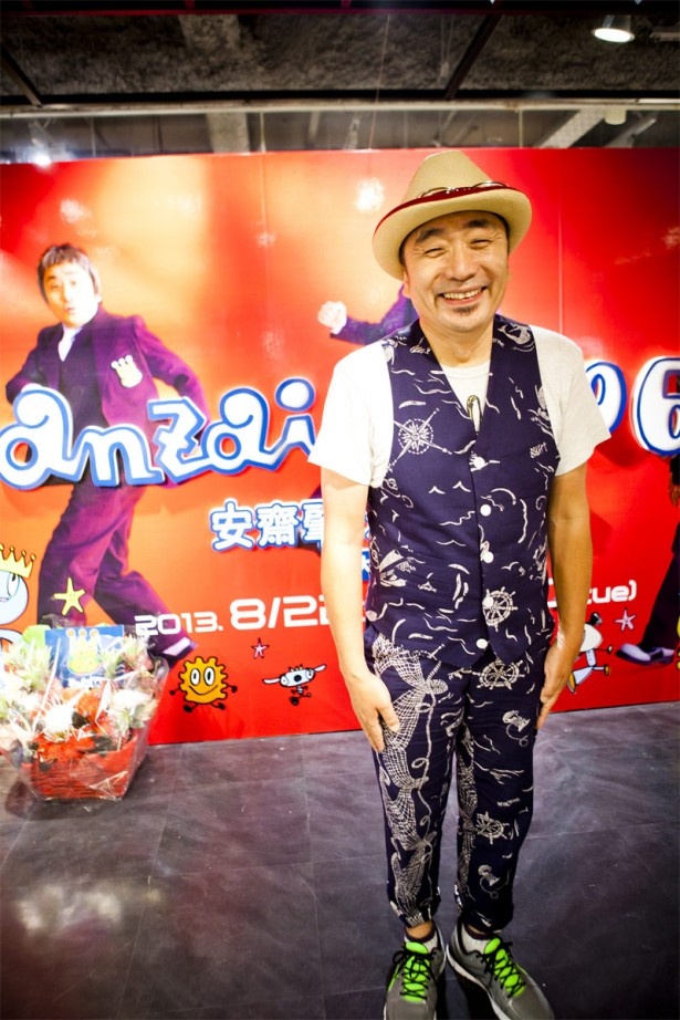 安齋 肇。12月で還暦(60歳)を迎える。