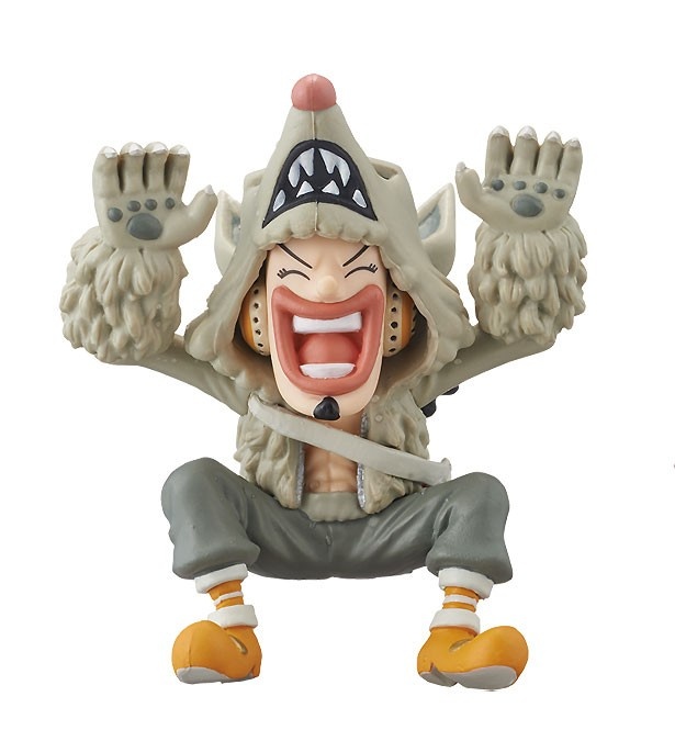 狼男風ファッションのウソップ