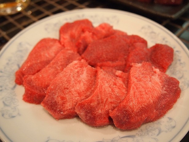 肉厚の「熟成塩タン」