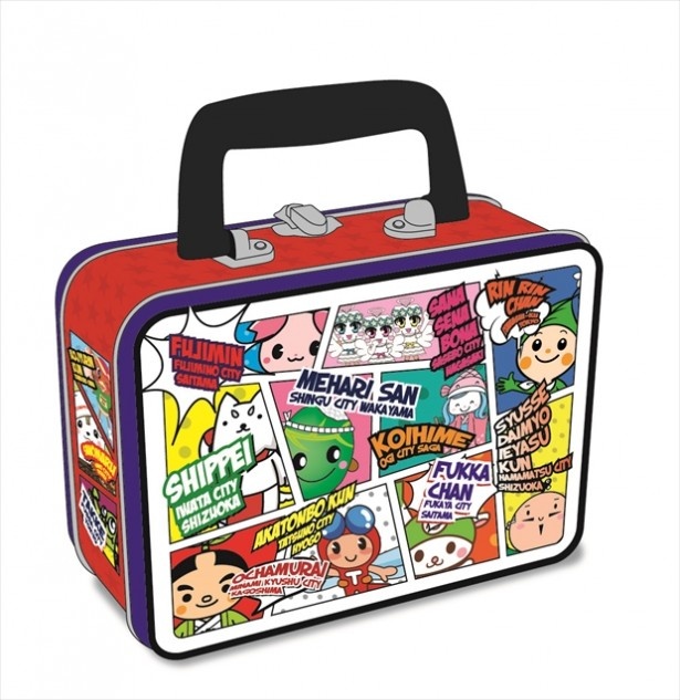 ゆるキャラのコラボグッズも登場する