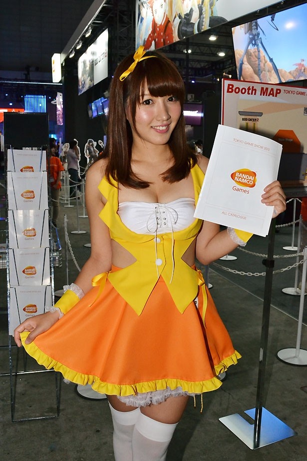 スカートタイプの可愛らしい衣装になっている