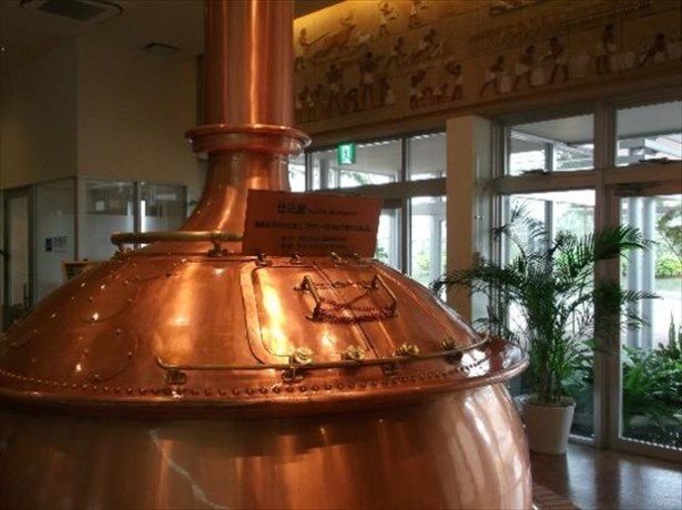 12位のオリオンビール名護工場