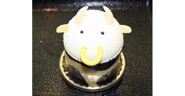 ウシ柄のケーキ！パティスリー アンファンス「ミルキーフロマージュ」（700円）　〜エントリー作品全ラインナップはコチラ〜